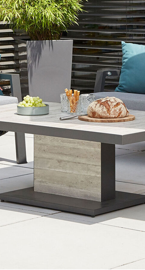 SIENA GARDEN Stoliki z regulacją wysokości / stoliki pomocnicze