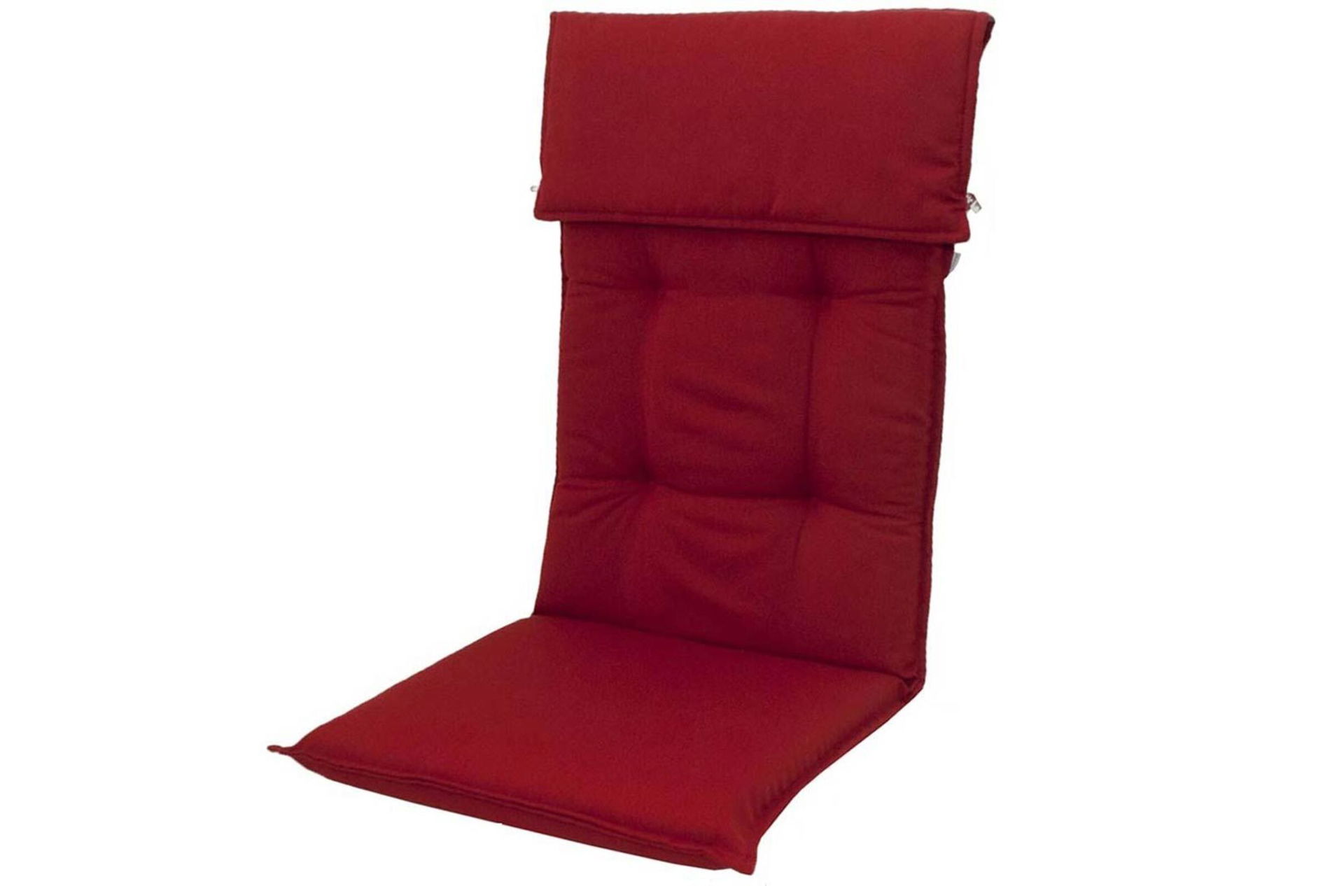 DOPPLER Poduszka na krzesło z wysokim oparciem, bordeaux, Dralon, 120x50x7cm, z impregnacją marki DuPont Teflon