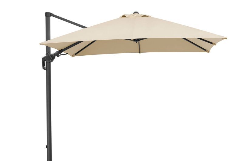 SCHNEIDER Rhodos Twist Parasol ogrodowy, naturalny, 300 x 300 cm, kwadratowy 22315__1
