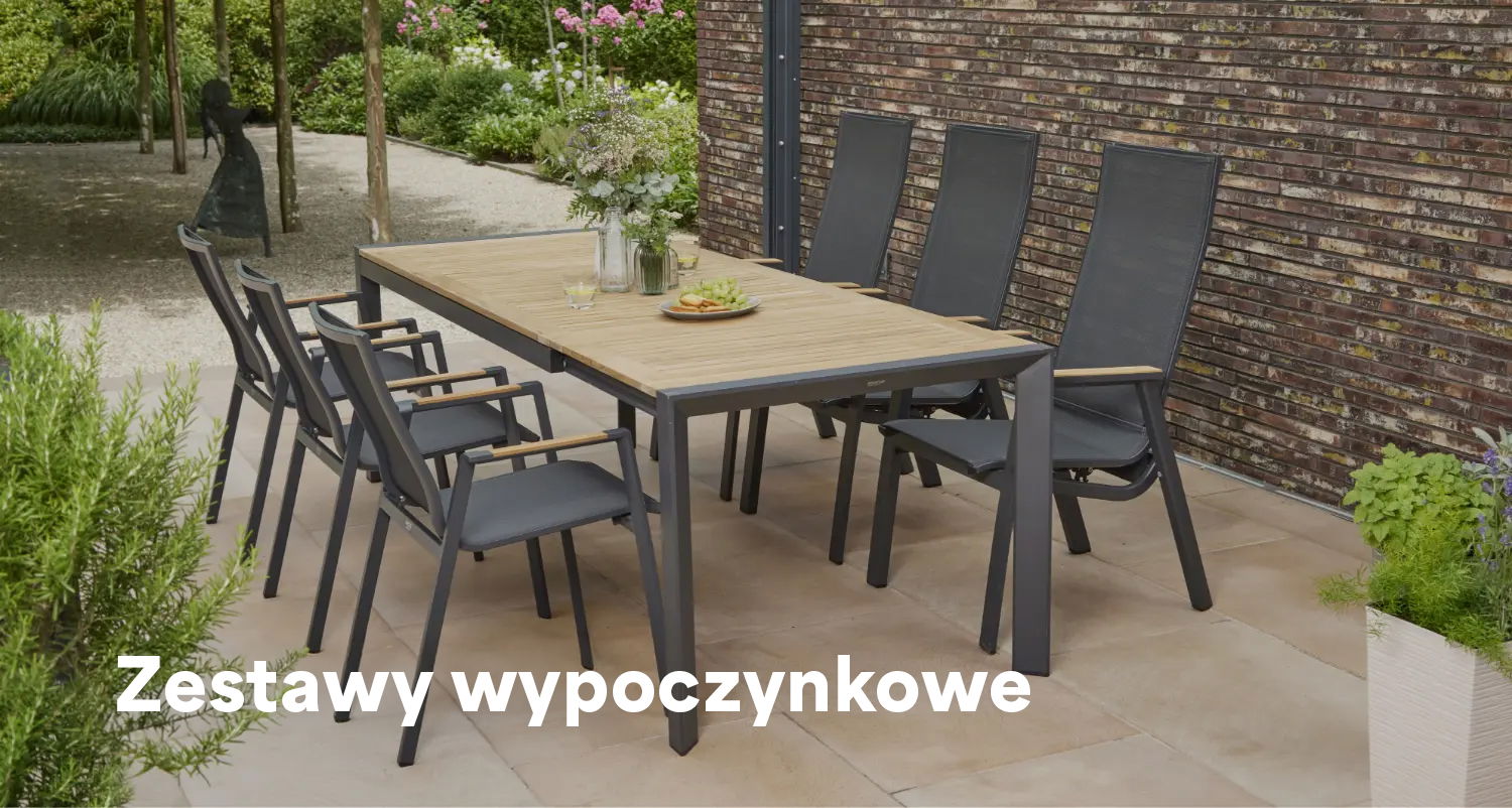 Zestawy mebli ogrodowych Siena Garden