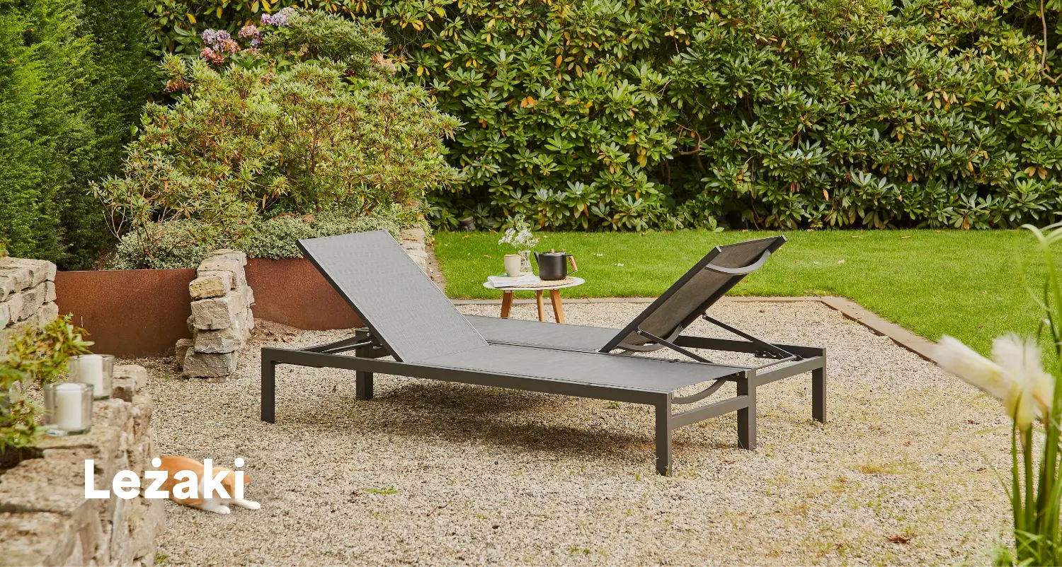 Leżaki ogrodowe Siena Garden